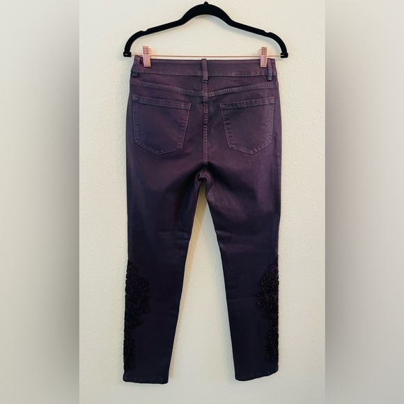 Soft Surroundings Women's Straight Leg Jeans - Dark Brown - Picture 4 of 10